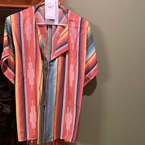 Silverado Serape Poncho